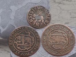 Canton Bern 1 Kreuzer 1619 - 1/2 Batzen 1798 - 1 Batzen 1826