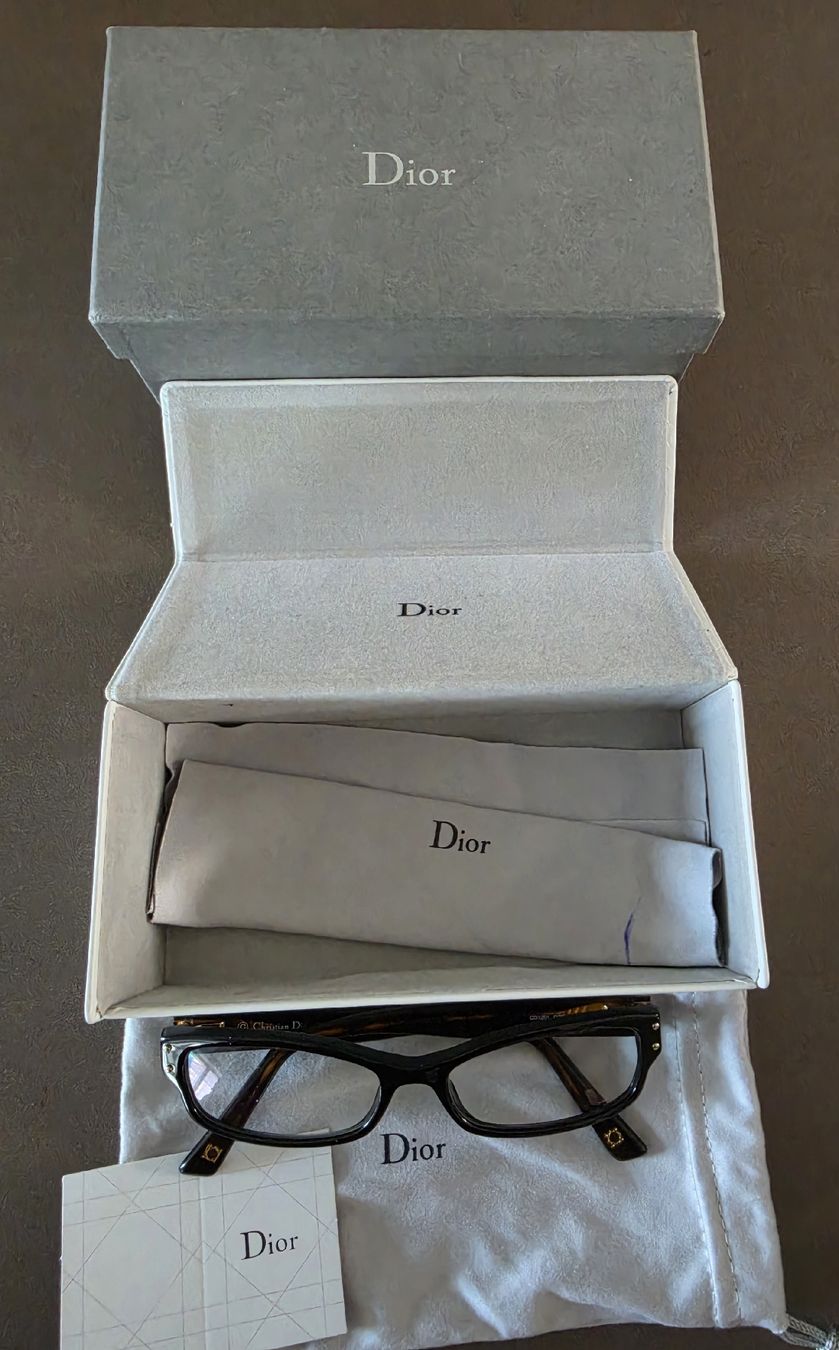 Dior Occhiali & Lenti: Monture lunette Dior comme neuve – Usato da Courtemaîche venduto da justine21