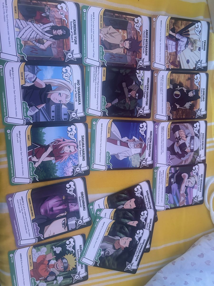 Carte collezionabili: Naruto TCG Mythos Karten commons – Usato da Zürich venduto da jje_7vy7