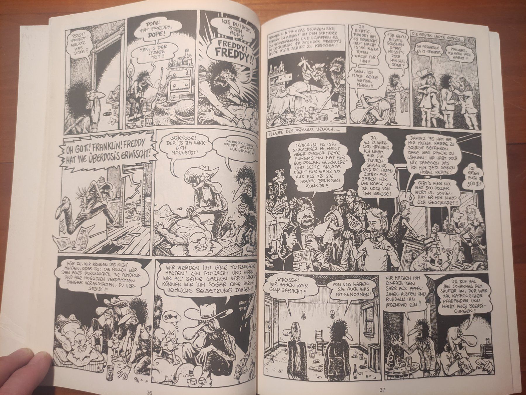 Fumetti: Die Freak Brothers räumen ab – Usato da St. Gallen venduto da Pintador 2