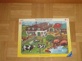 Neues RAVENSBURGER PUZZLE 33 Teile Tierfamilie, 4+