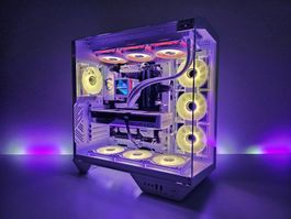 Gaming PC Puderzucker🧁Ryzen 9850X3D + 5070 Ti | 32G 6400MHz
