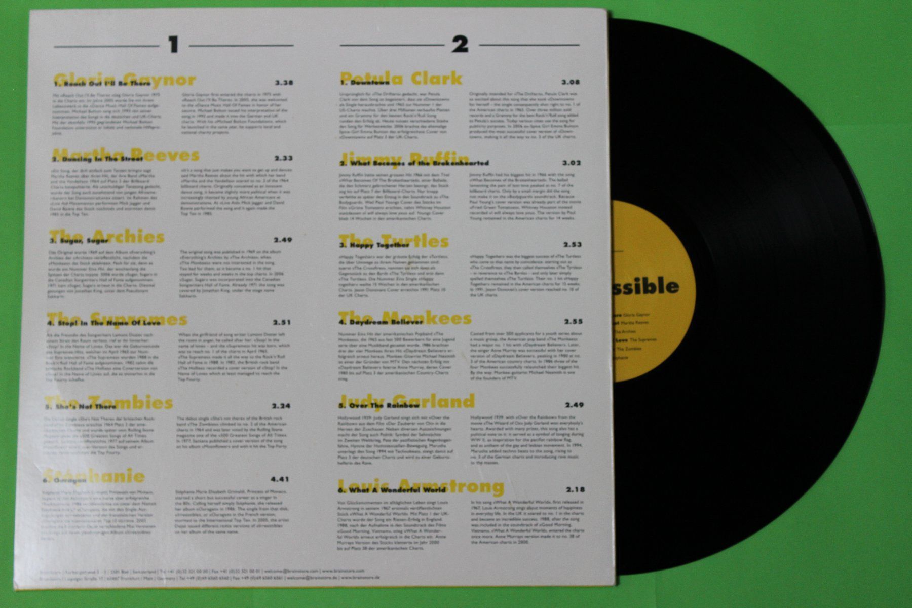Dischi in vinile: It's possible 2007 LP Vinyl Archies, Monkees, Turtles – Usato da Tübach venduto da JamesStone 2