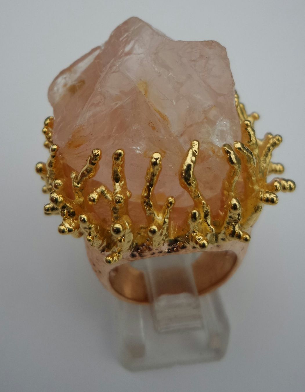 Ringe: Rosenquarz Fingerring – Neu und originalverpackt aus Zürich von adriben 5