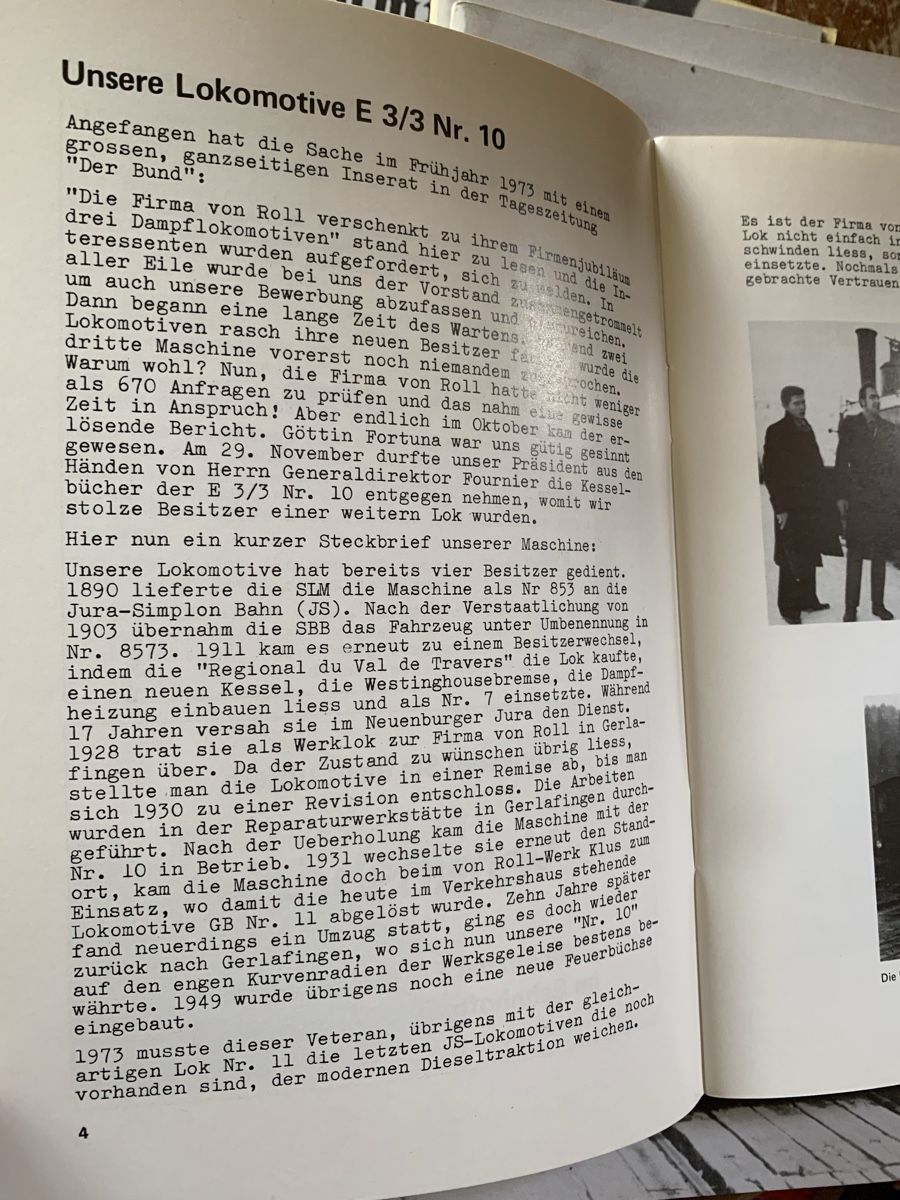 Riviste & Magazine: Dampfbahn Bern Hefte Sammlung – Usato da Thun venduto da mar_6vkg 4