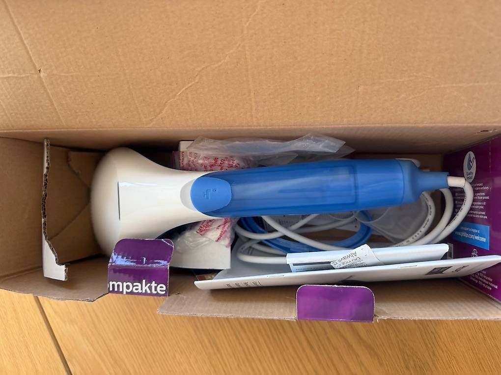 Ferri da stiro: Philips tragbare Dampfbürste, Brosse vapeur portable – Usato da Mont-sur-Lausanne venduto da jojoaja 3