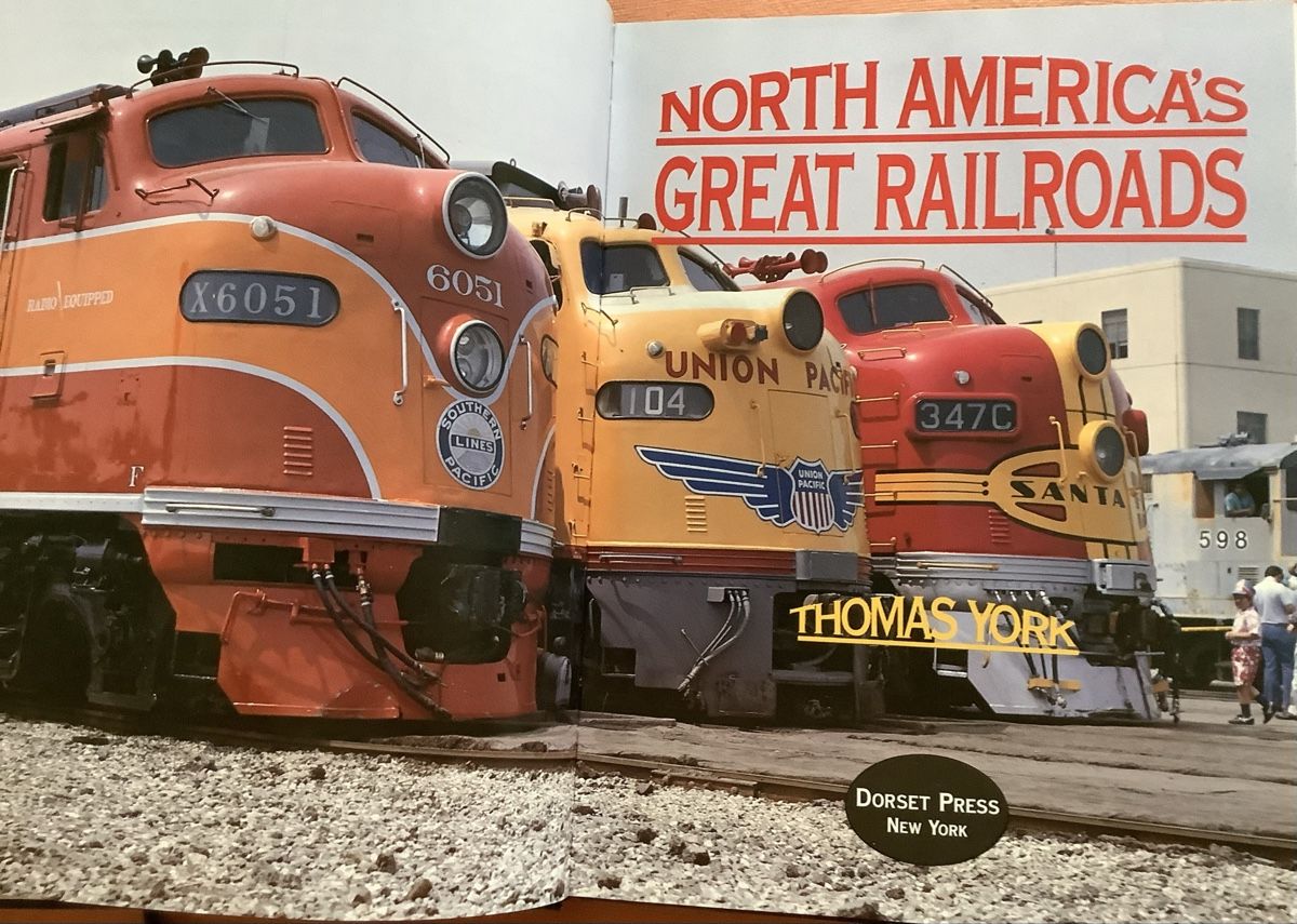 Libri: Buch North America's Great Railroads Thomas York – Usato da Biel-Benken BL venduto da Lanma 1