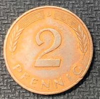Münze Bundesrepublik Deutschland 2 Pfennig von 1992
