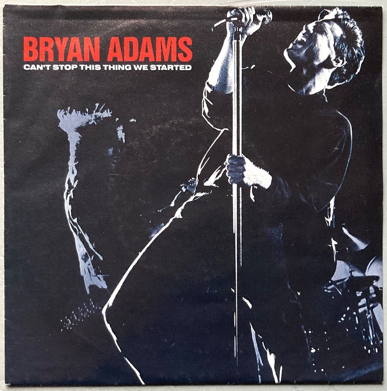 Schallplatten: BRYAN ADAMS - CAN'T STOP THIS THING WE STARTED – Gebraucht aus Poliez-Pittet von Newtown-Records
