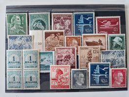 Deutsches Reich Briefmarken