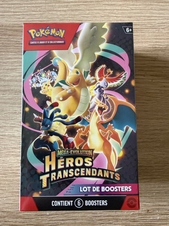 Pokémon Héros Transcendants lot de boosters (Neu und originalverpackt ...