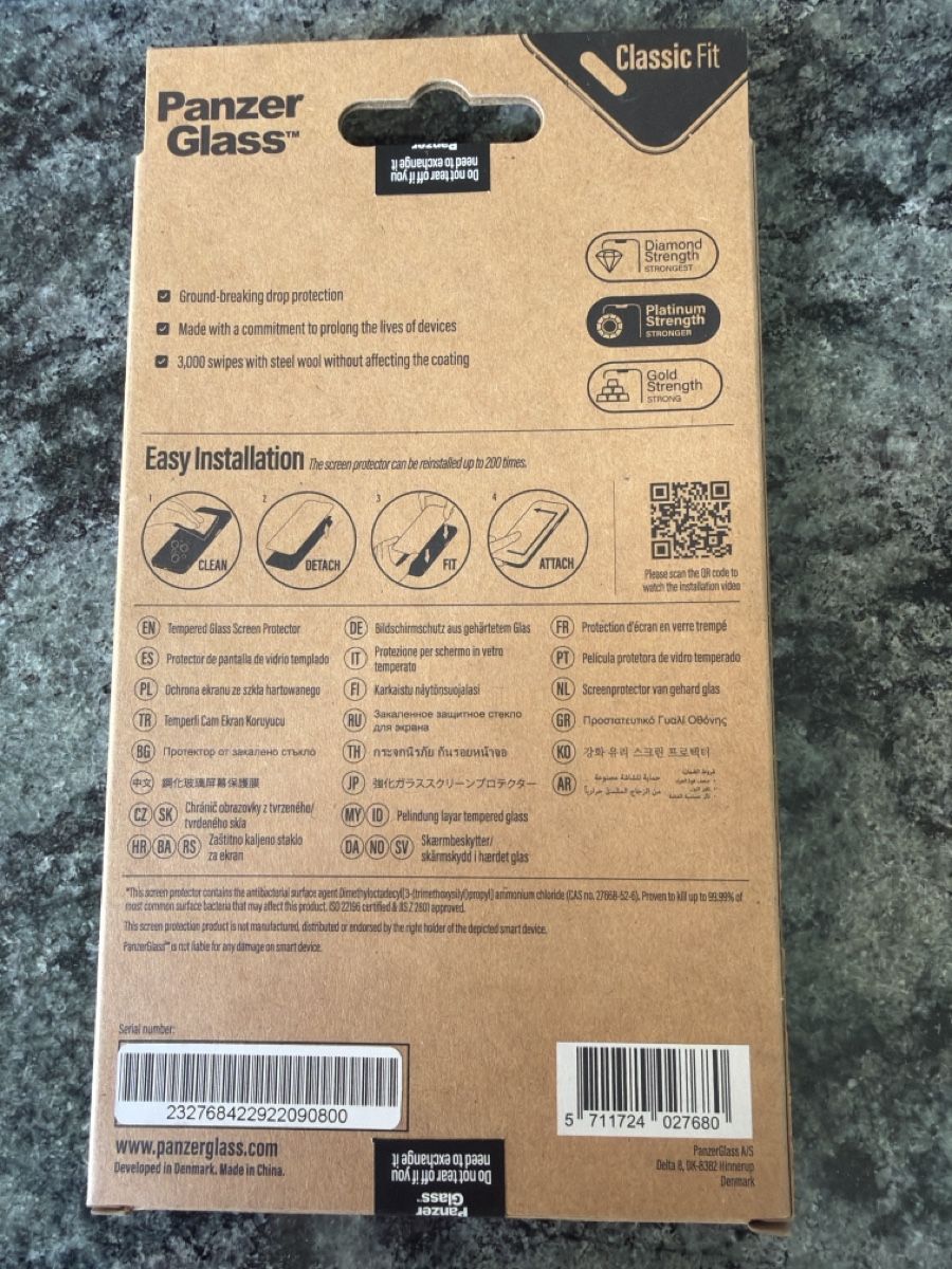 Bicchieri: PanzerGlass Displayschutz Apple iPhone 14 Pro neu – Nuovo e nell'imballaggio originale da Jona venduto da Stijo6 1
