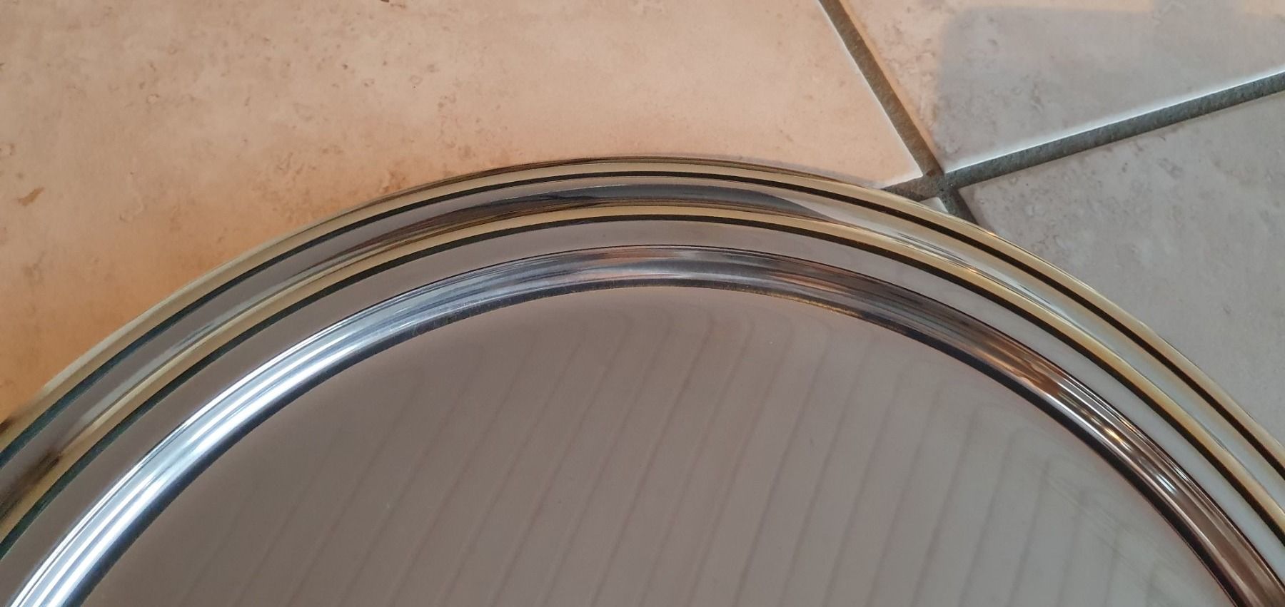 Piatti di portata: Plateau de service en inox 18/10 – Nuovo (secondo la descrizione) da Moutier venduto da mai_pq7w 1