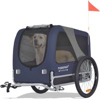 DOGGYHUT LARGE Hundefahrradanhänger BLAU