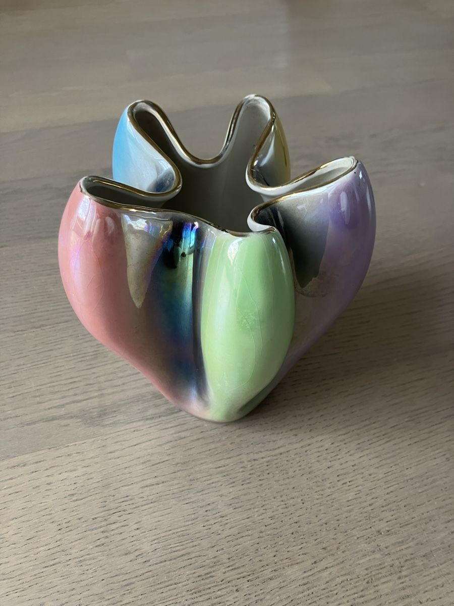 Vasi & Recipienti: Keramik Vase bunt irisierend – Usato da Wittenbach venduto da ant_9ykk 1