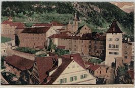 GR 141 Künstler-AK Guggenheim Chur Hofkellerei 1928