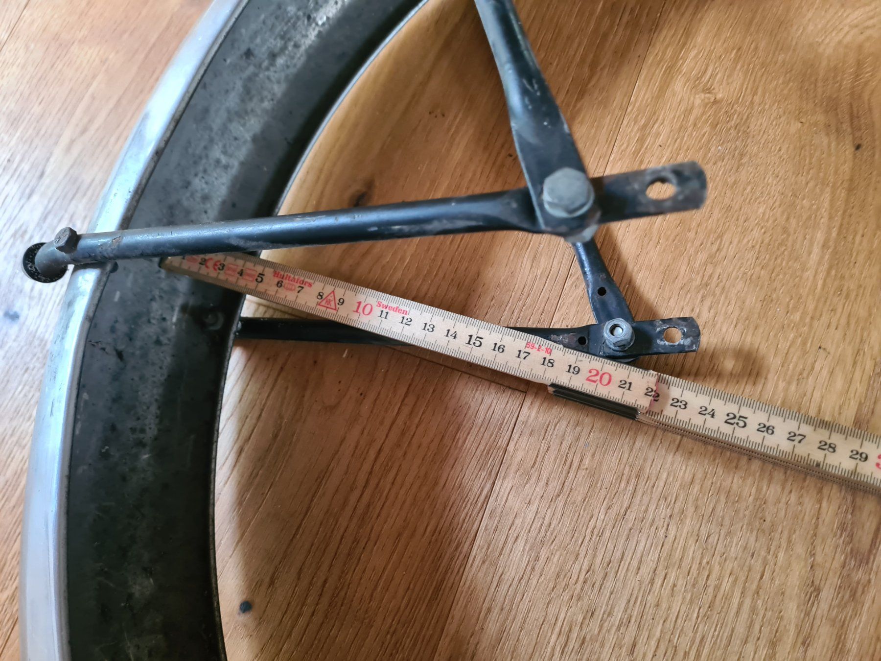 Sachs Ciclomotori: Original Vorder-Schutzblech mit Streben 17" – Usato da frümsen venduto da Sailem 5