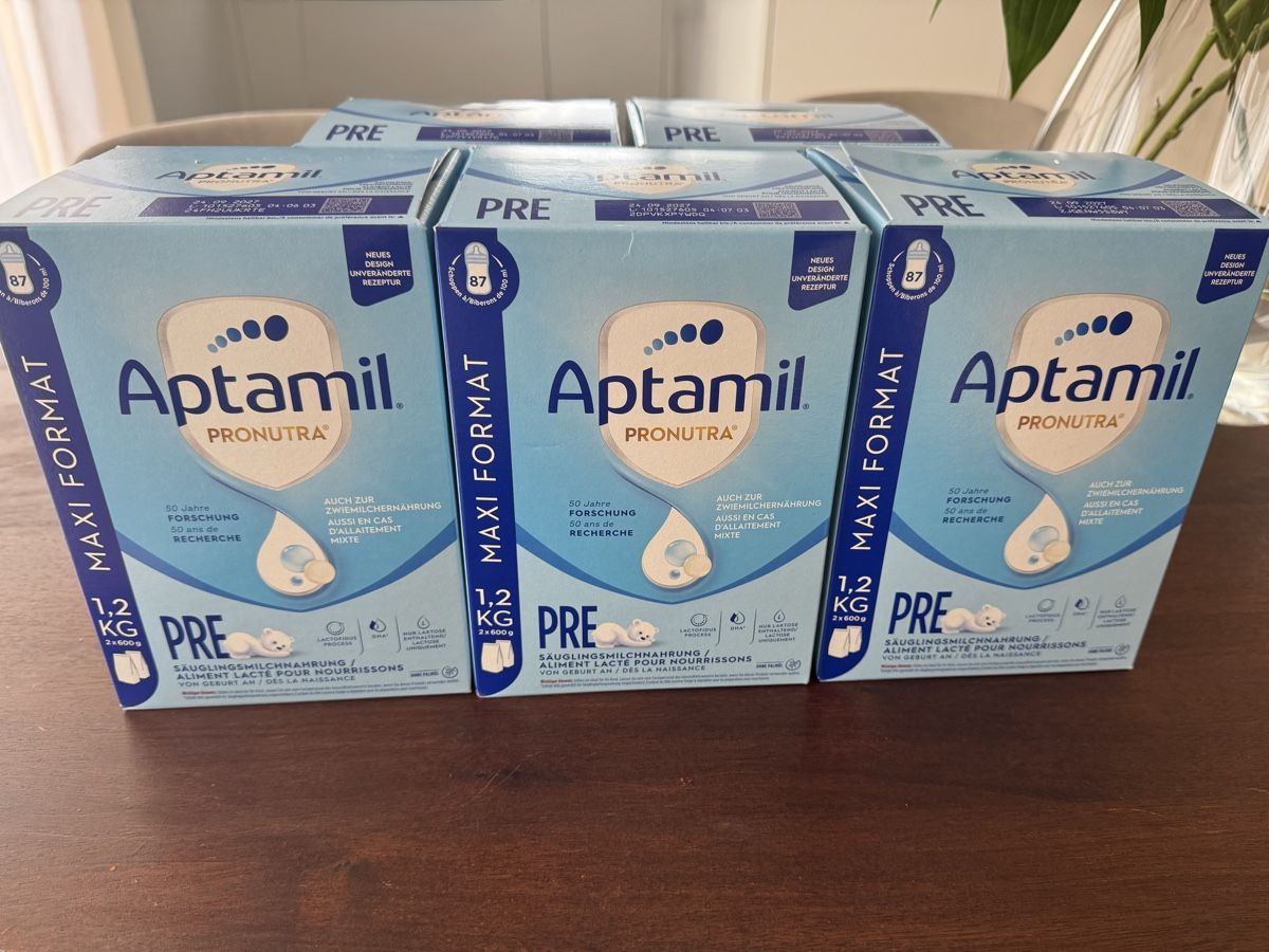 Aptamil Lebensmittel & Spezialitäten: Aptamil Pre Säuglingsnahrung NEU – Neu und originalverpackt aus Appenzell von Chiaraa27