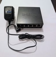 D-Link DGS-105 Gigabit Switch 5 Ports mit Netzteil