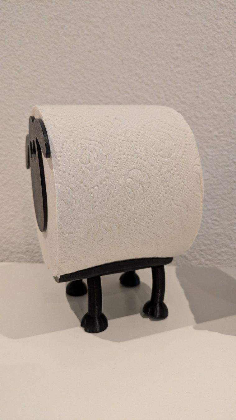 Autres accessoires pour la salle de bain: Schafs-Toilettenpapierhalter 3er-Set – Neuf (Voir description) à Staufen par El3D 2