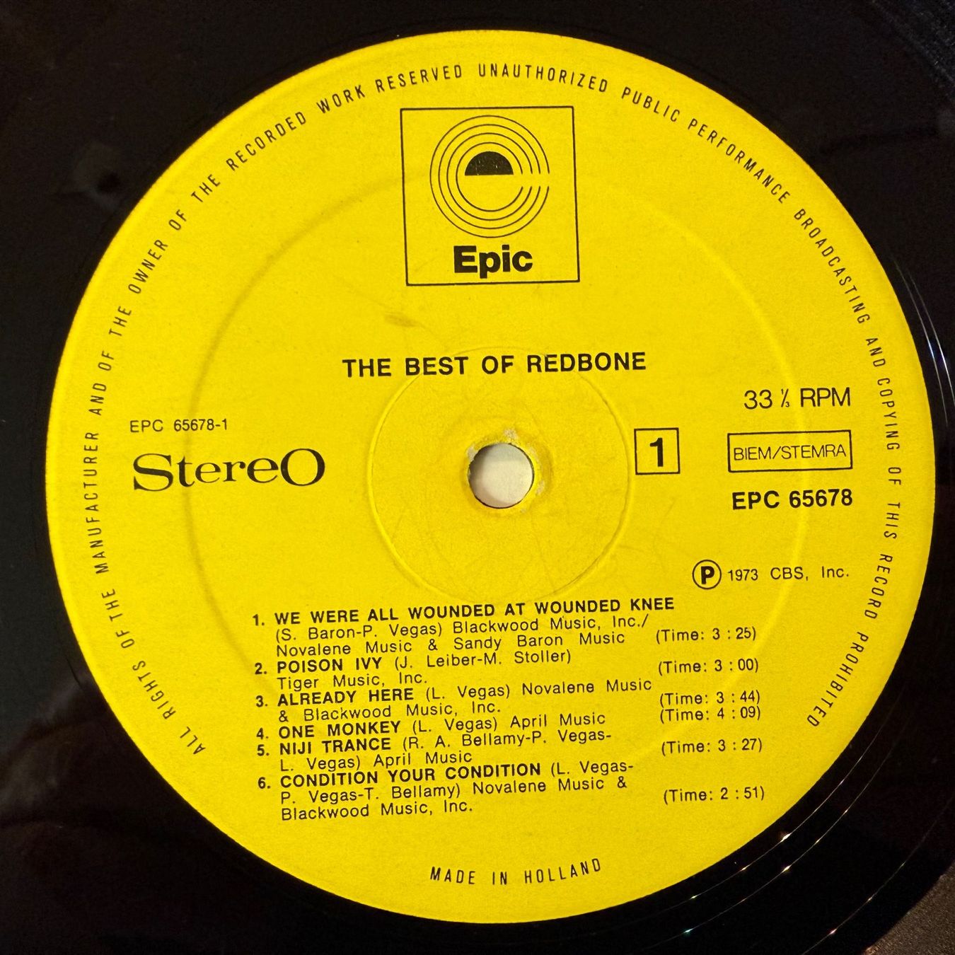 Dischi in vinile: REDBONE - THE BEST OF REDBONE – Usato da Zürich venduto da fehlton 3