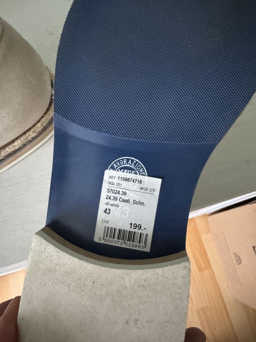 Scarpe da uomo: Herrenschuhe 43 gr – Usato da Dübendorf venduto da Ilsaporedelviaggio 7