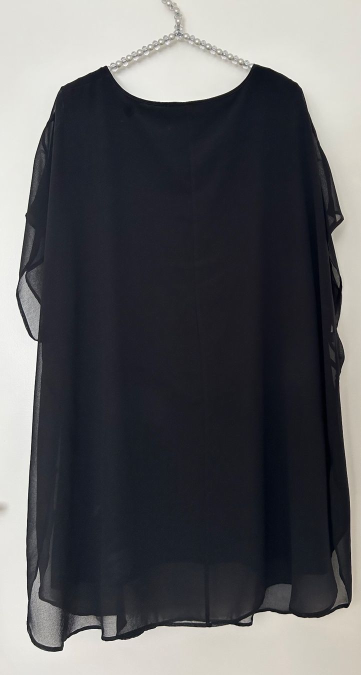 Doris Streich Robes: Doris Streich Kleid/Tunika, Gr.54, schwarz – D'occasion à Horn par Resvi 1