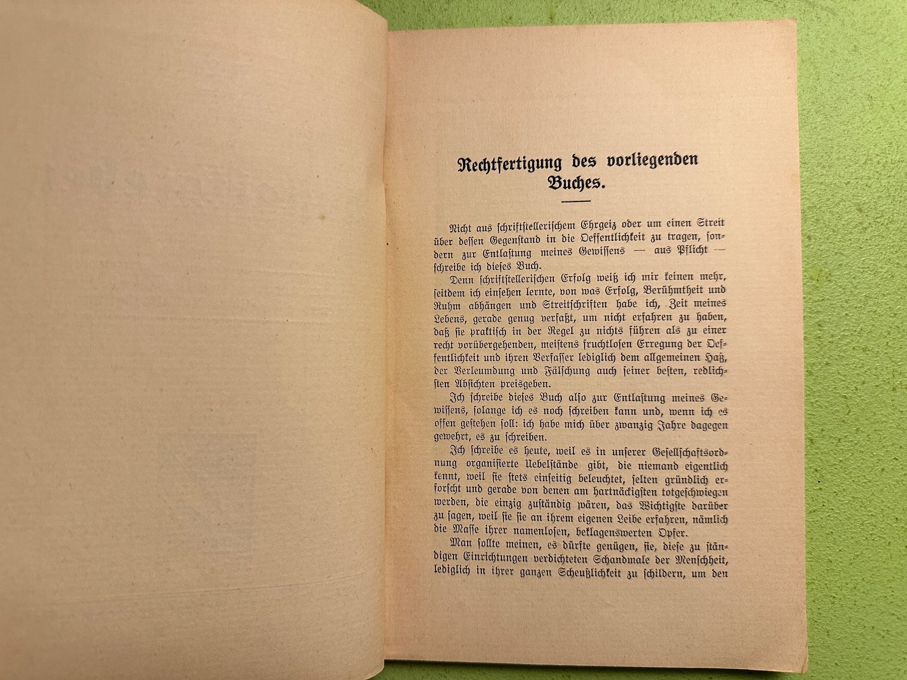 Libri: C. A. Loosli: Anstaltsleben. 1924 – Usato da Zürich venduto da allp 2