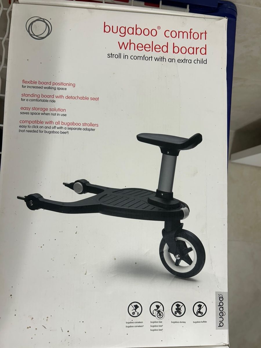 Bugaboo Accessori per carrozzine: Bugaboo Comfort Wheeled Board Stroll With Extra Child! – Usato da Richterswil venduto da johnkareoke 1