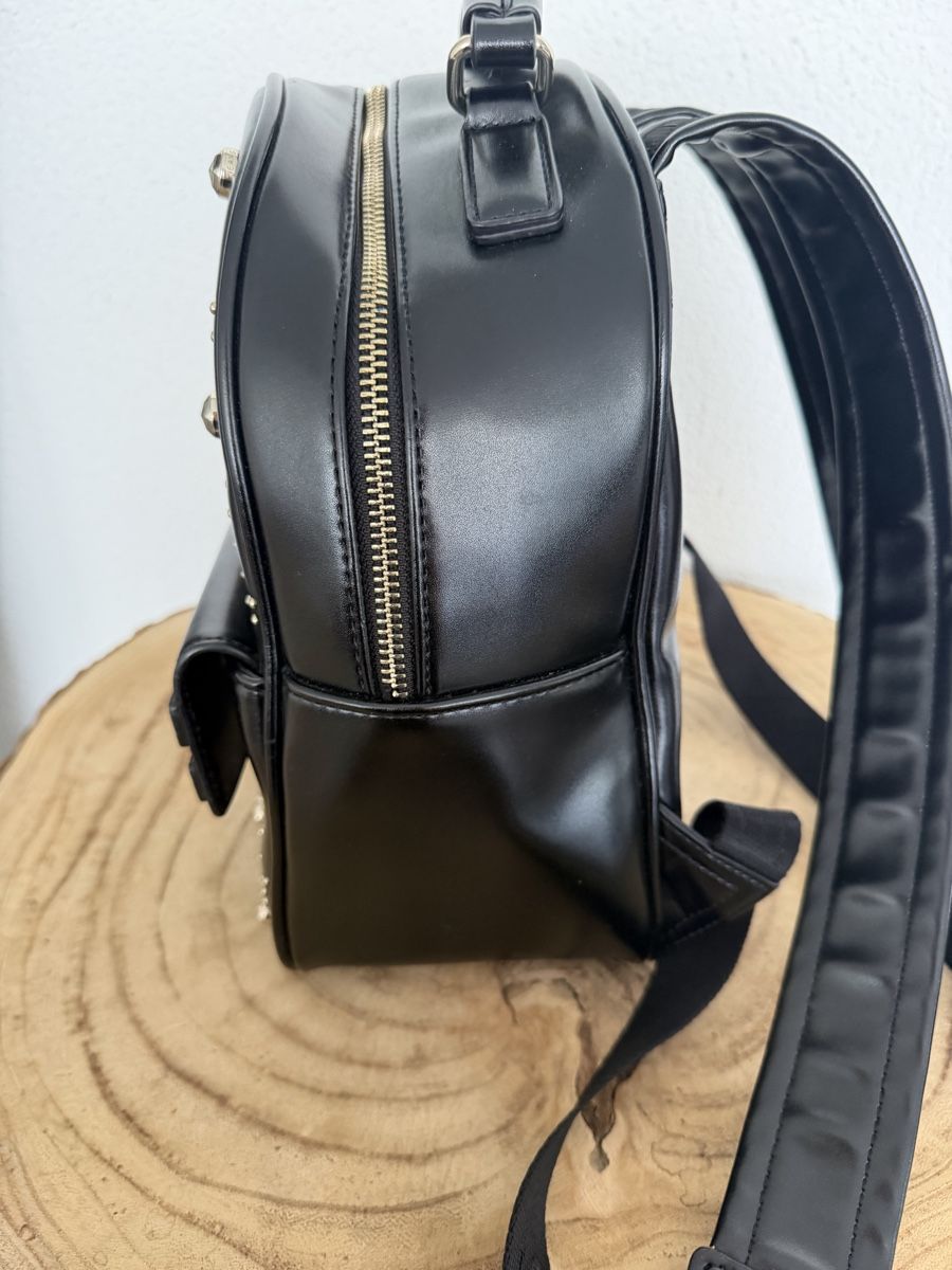 Versace Zaini: Versace Jeans Rucksack Schwarz mit Nieten  – Usato da Hägglingen venduto da Raff_Ella 4