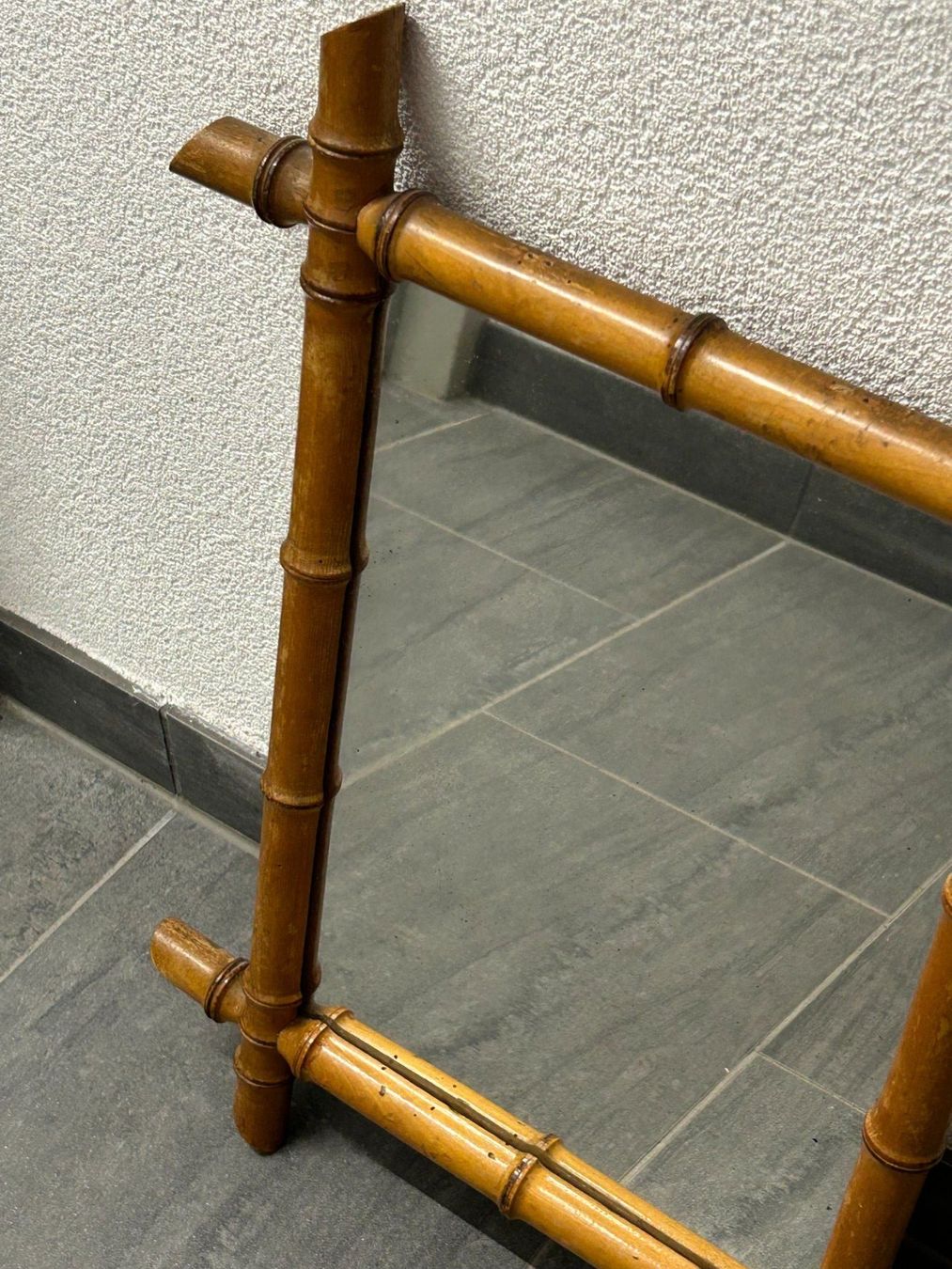 Specchi: Miroir bambou vintage ca 1910 – Usato da Lausanne venduto da Weber1007 5