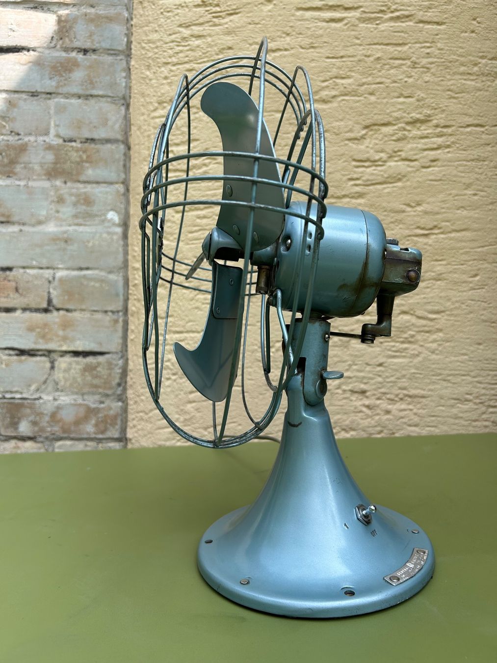 Ventilatori: General Electric "Vortalex" oscillating table fan – Usato da Zürich venduto da LuZ_8005 3