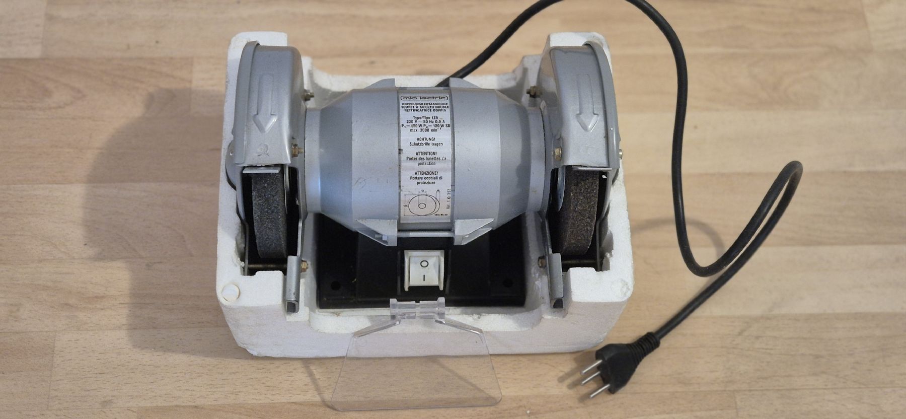 Schleifen & Polieren: Mio lectric Doppel-Schleifmaschine Typ 125 – Gebraucht aus Schwyz von Vesparider01 1