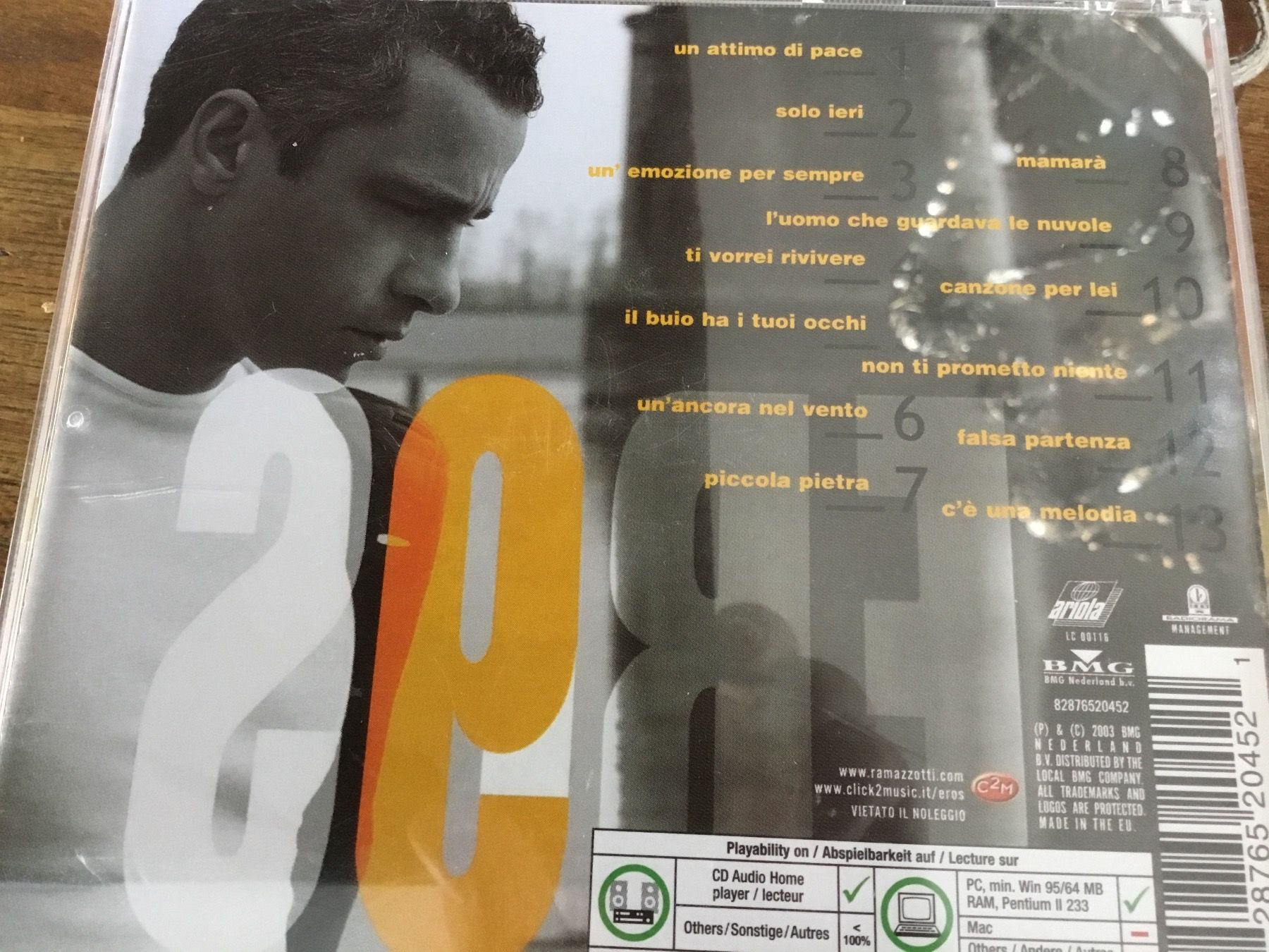 CD: Eros – Usato da Thierachern venduto da sweden08 1