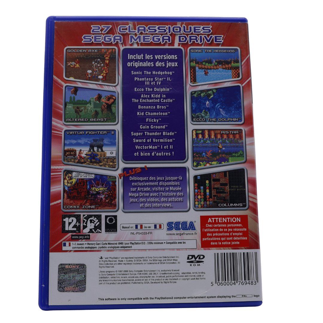 Jeux: Sega Mega Drive Collection - PS2 – D'occasion à Paudex par dindeboy 1