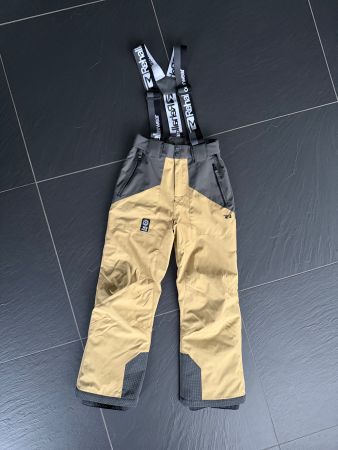 Rehall Skihose Kinder Gr. 164  beige/grau