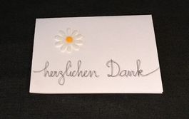 schöne, handgemachte Karte