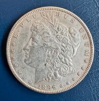 USA Morgan Dollar •1896• Silber $