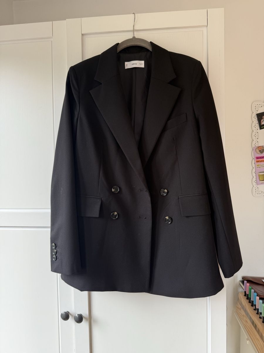 Mango Giacche: Schwarzer Mango Blazer, Grösse S - Zeitloser Klassiker! – Nuovo (secondo la descrizione) da Bern venduto da katystrophal