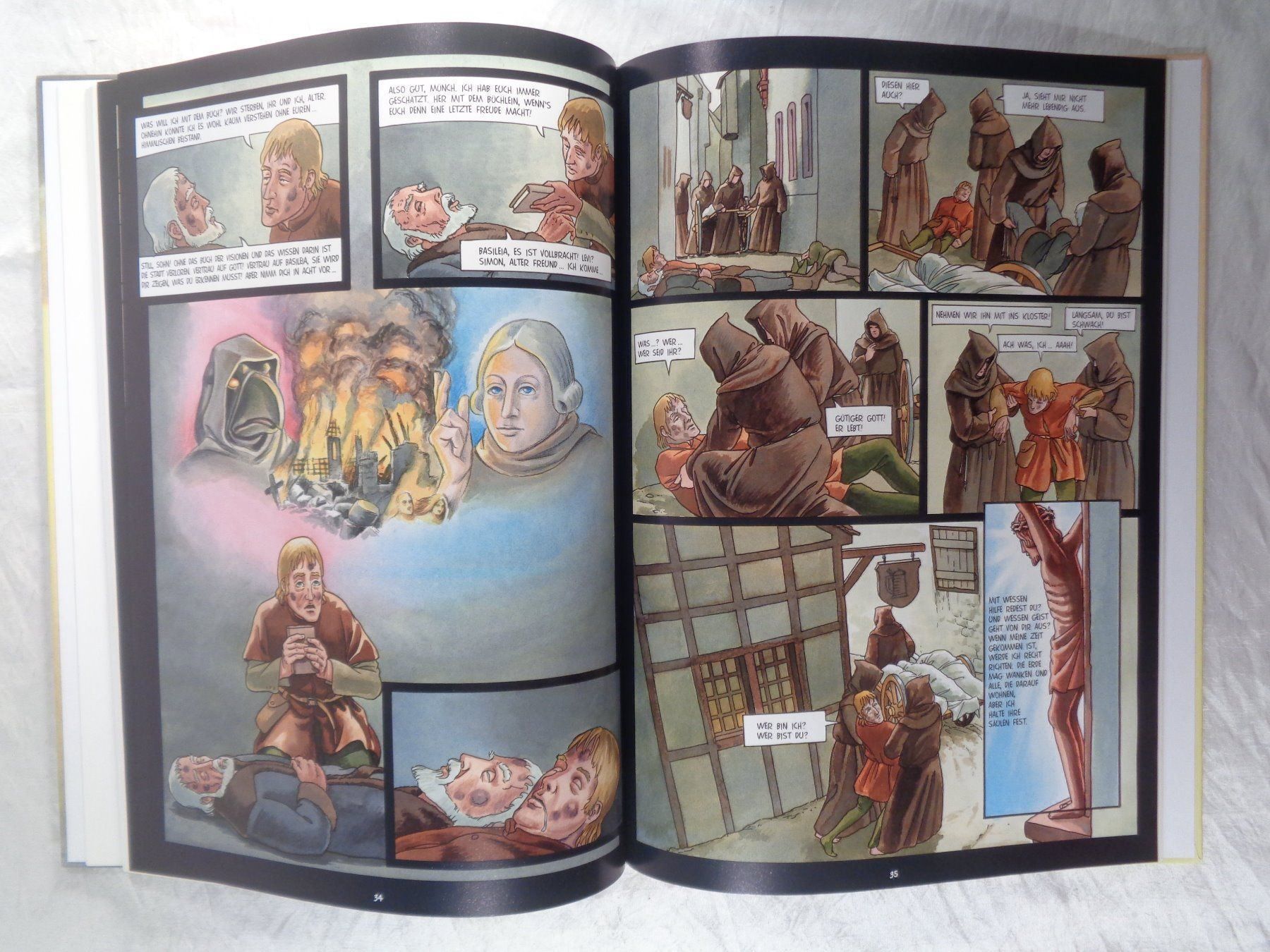 Fumetti: Basileia - Vermächtnis des Mönchs /Basel / Comic / 60 Seiten – Usato da Bellach venduto da JingleJerry 4