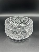 Vintage Crystal Bowl - Stunning Cut Glass Design - 20 cm