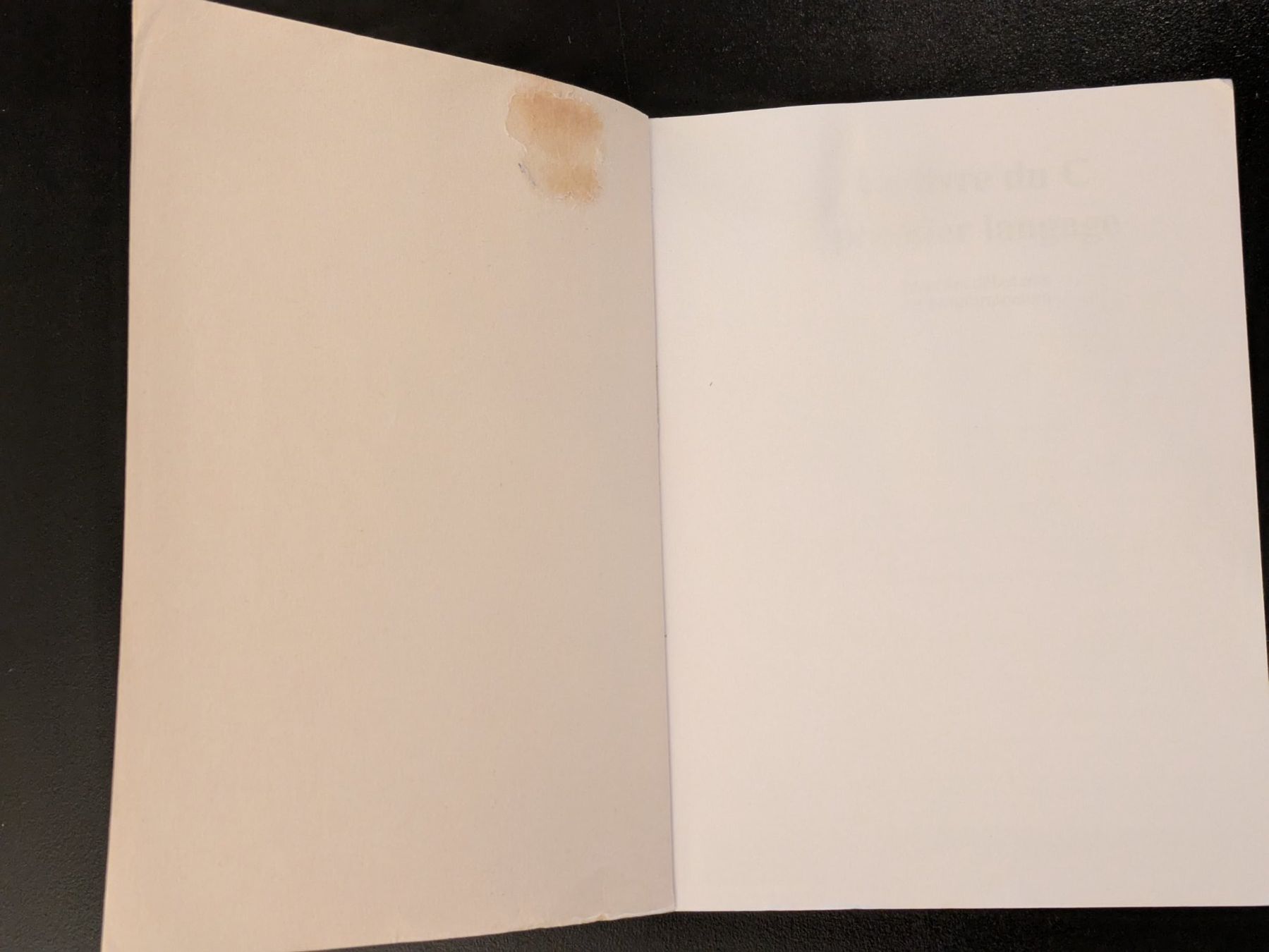 Libri: Le Livre du C Premier langage – Usato da Neuchâtel venduto da Sytex 9