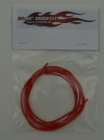 Silikonkabel Kupferlitze AWG24 1m Rot