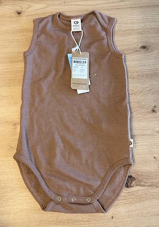 Mädchen-Body aus Merinowolle in Grösse 98