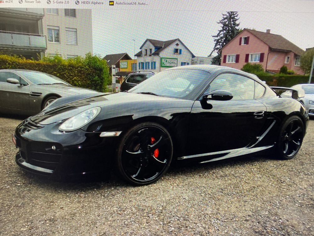 PORSCHE Cayman S 3.4 , Navi, Tech Art 20 Räder Ab MFK Tausch