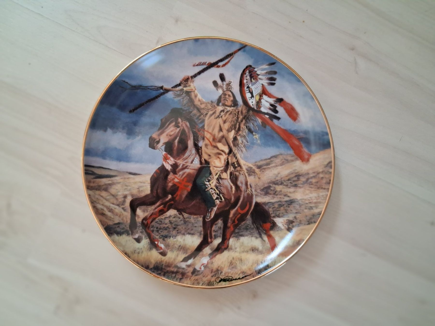 Teller: SAMMELTELLER INDIANER – Neu (gemäss Beschreibung) aus langnau von Santos1411