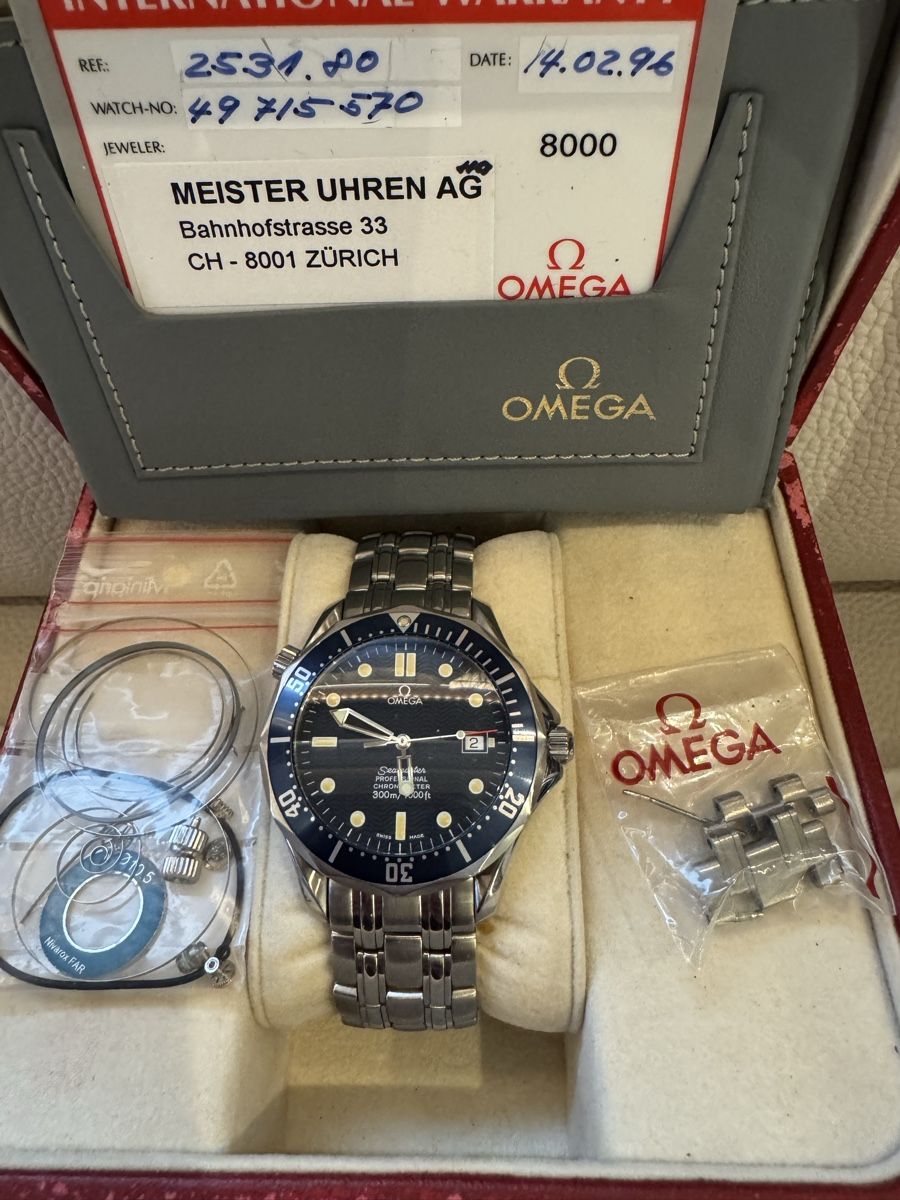 Omega Orologi: Omega Seamaster Professional Automatik – Usato da Montévraz venduto da W1965 8