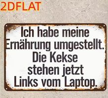 SCHILD MIT LUSTIGEM TEXT AUS HOLZ NEU