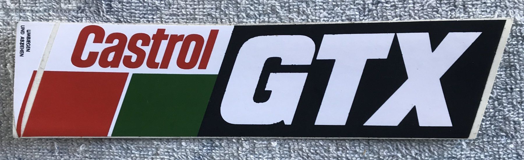 Sticker: KLEBER CASTROL GTX – Usato da Ostermundigen venduto da wini63