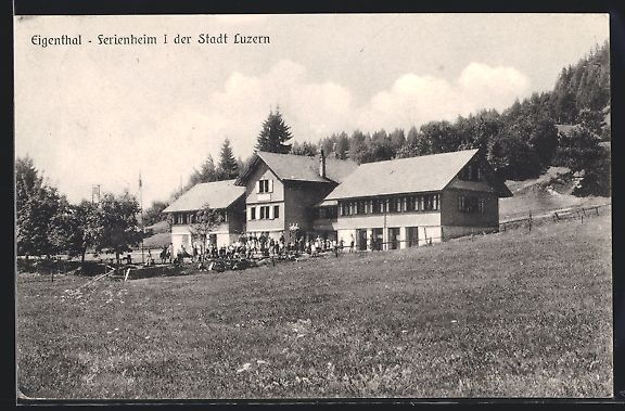 Ansichtskarten: Eigenthal / LU, Ferienheim I der Stadt L – Gebraucht aus Berlin von bartko-reher
